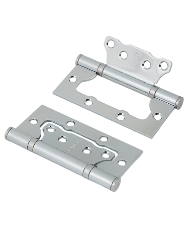 Накладные петли бабочки Петля накладная TANDOOR TD100-2S steel (100*75*2,5) CP 